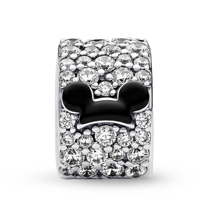 Mickey and Minnie Mouse Clip Charm