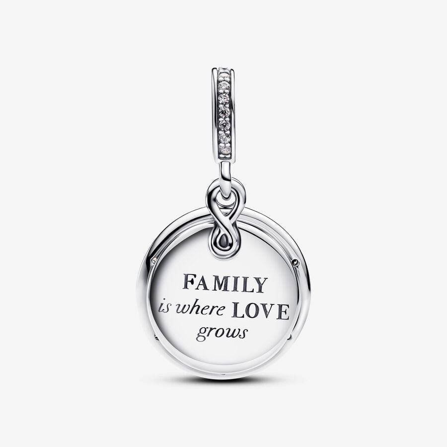 Infinity Tree Double Dangle Charm