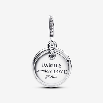 Infinity Tree Double Dangle Charm