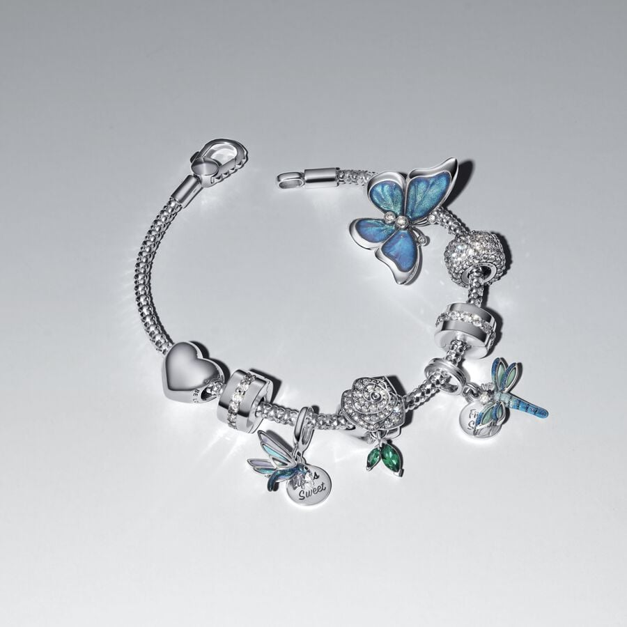 Oversized Butterfly Charm