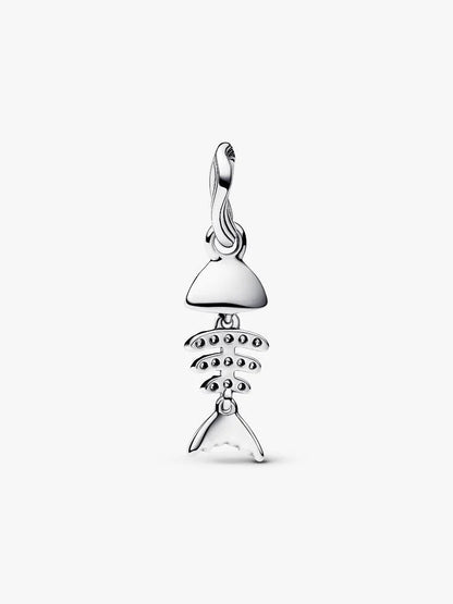 Turquoise Fishbone Dangle Charm