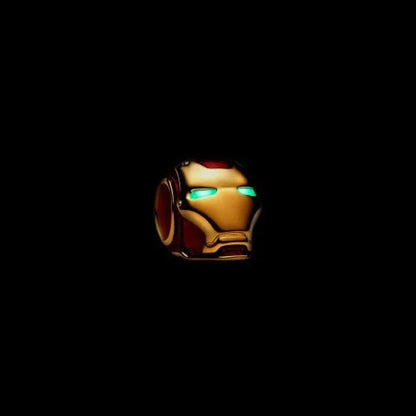 Iron Man Glow in The Dark Helmet Charm