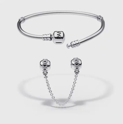 Flower Safety Chain Charm