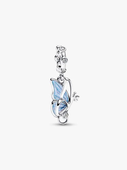 Winged Butterfly Dangle Charm
