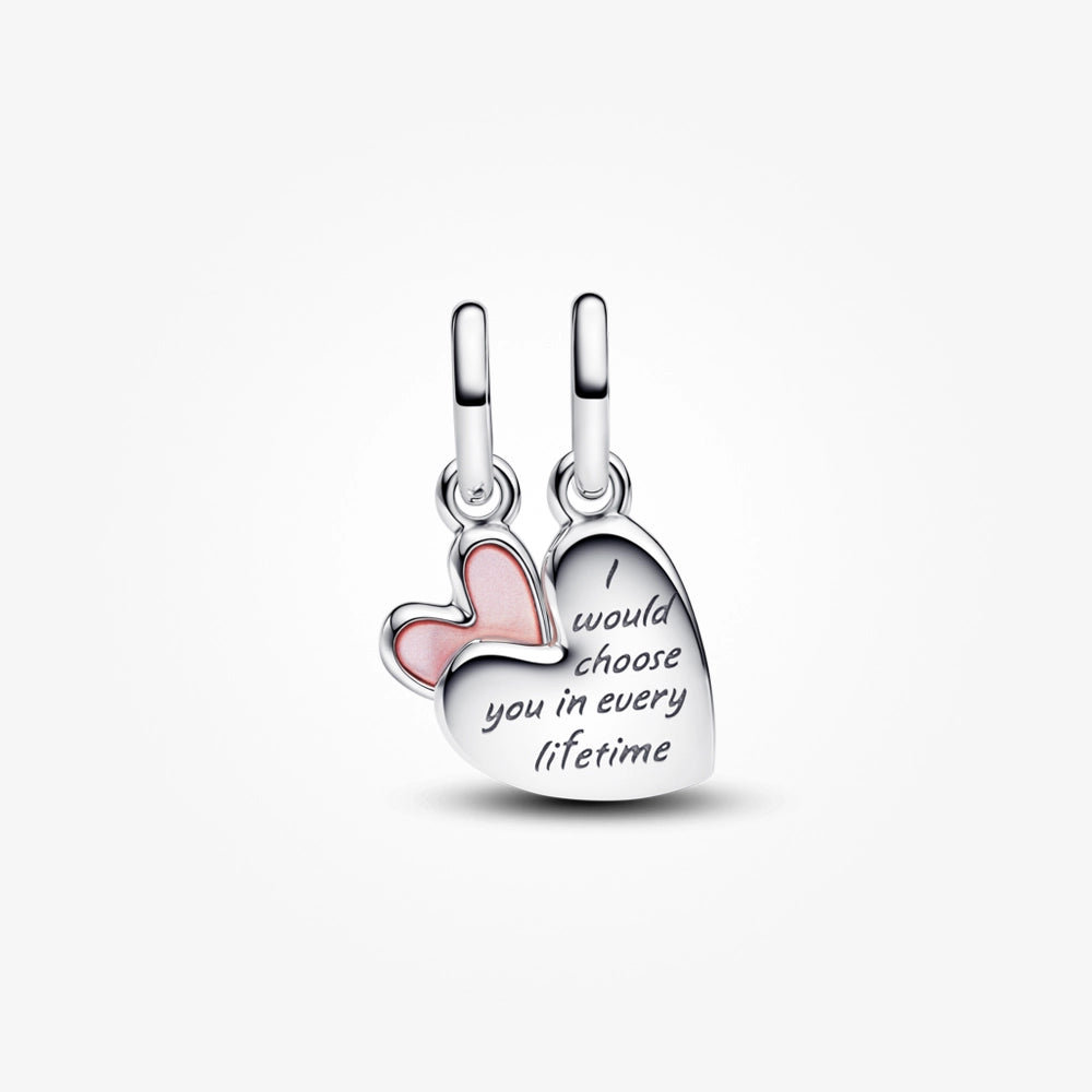 Splittable Mother & Daughter Dangle Charm