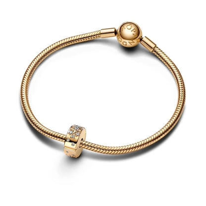 Gold Starry Milky Way Clip Charm