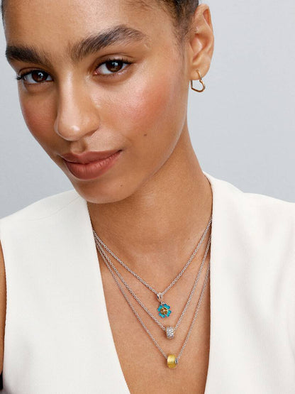 Spinnable Four Leaf Clover Dangle Charm