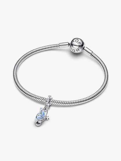 Winged Butterfly Dangle Charm