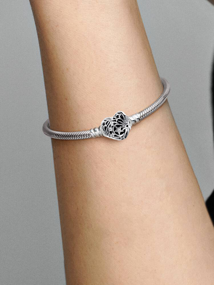 Celestial Heart Clasp Bracelet